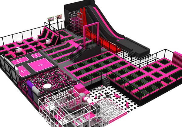 室内大型蹦床公园儿童乐园
