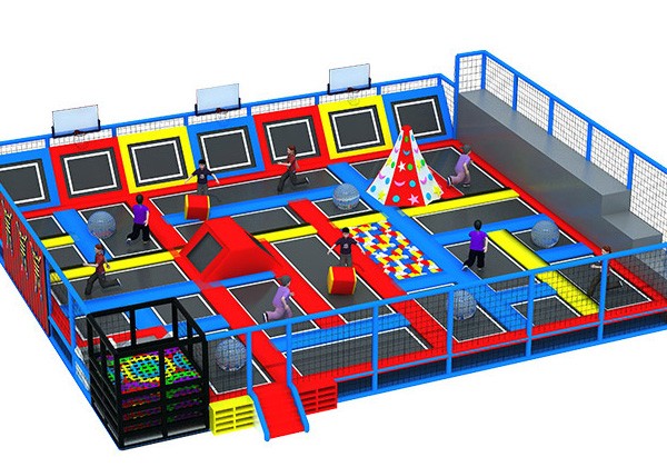 室内大型蹦床儿童乐园