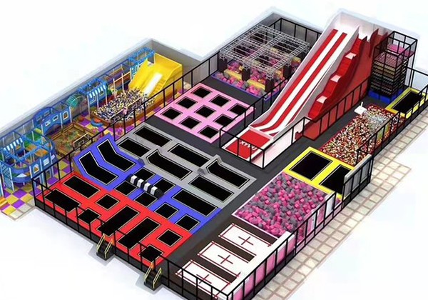 网红蹦床室内儿童乐园