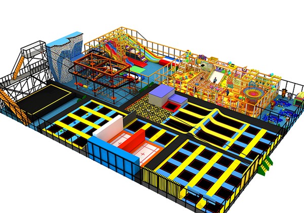 室内网红蹦床公园游乐健身设备