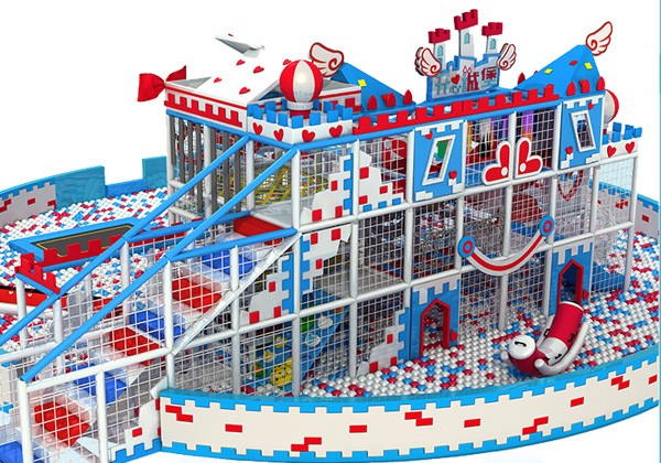 海洋风格百万球池亲子乐园