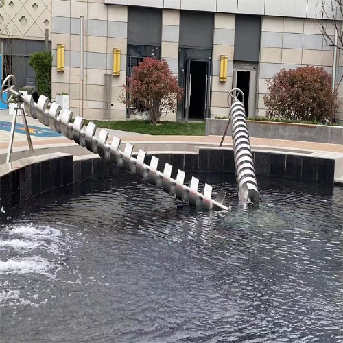 阿基米德取水器